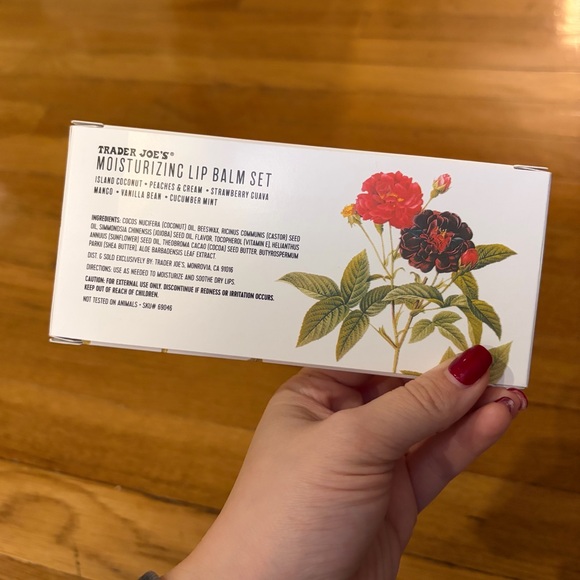 NWT Trader Joe's Moisturizing Lip Balm Set - Picture 3 of 4